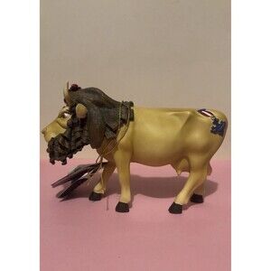 Westland Cow Parade Wizard of OZ Cowardly Lion Cow Figurine with Box 2002